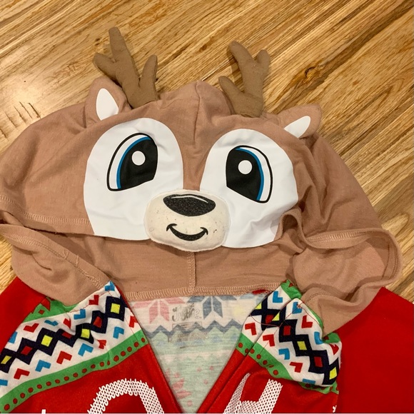 Justice Oh Deer onesie sz 12 - Picture 2 of 8